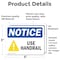 Signmission Safety Culture Sign, 5 in Width, Vinyl Decal, Rectangle OS-2PACK-NS-D-35-L-16785 - alternate 4
